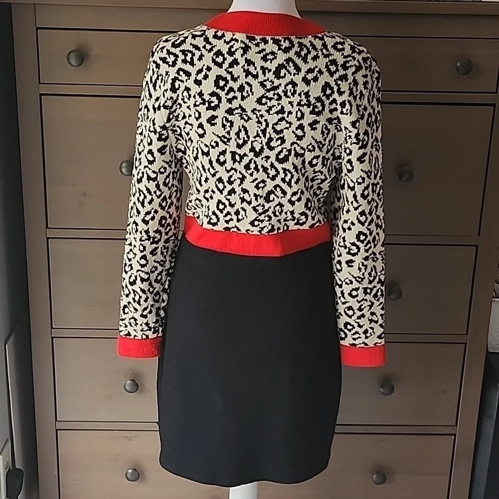 Vintage Steve Fabrikant Wool Knit Dress - Picture 2 of 11